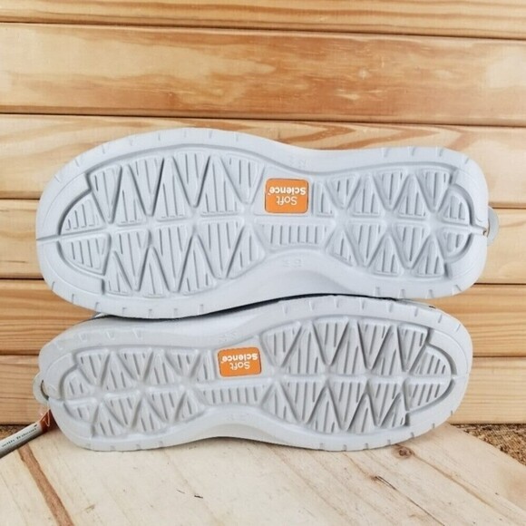 Soft Science Fin 3.0 Fishing Boat Water Shoe Gray Mesh Lightweight Lace-up NEW - Picture 5 of 11